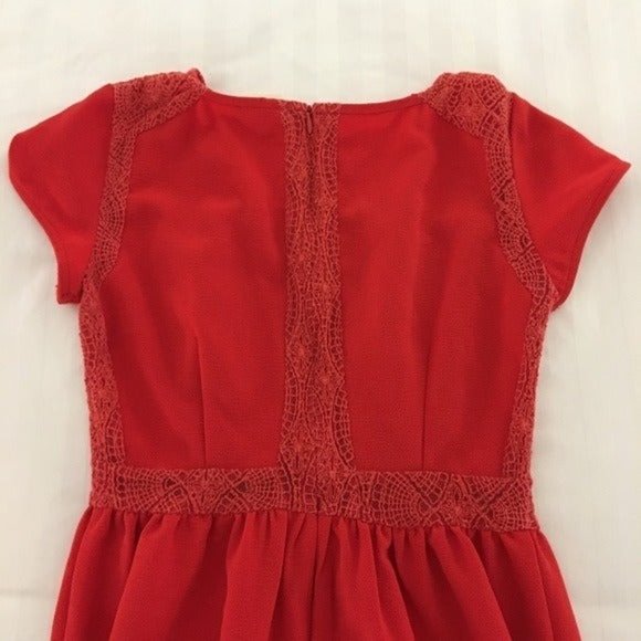 Anthropologie Pins & Needles Red Dress - Picture 8 of 11